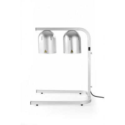Lampa na ohrev jedla strieborná HENDI 273906