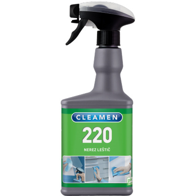 CLEAMEN 220 leštič na ušľachtilú oceľ 550 ml