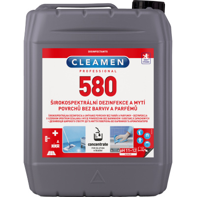 CLEAMEN 580  5 L concentrate širokospektrálna dezinfekcia
