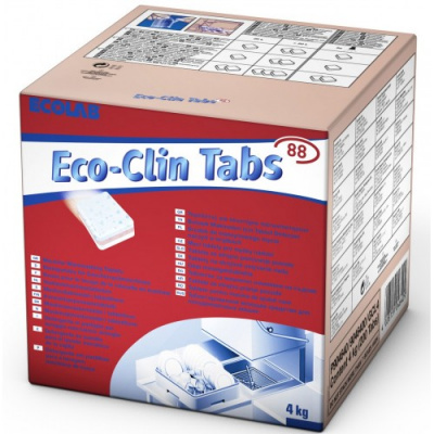 ECOLAB ECO-CLIN TABS 88 4 kg