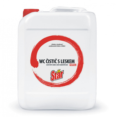 STAR WC čistič s leskom 5 l