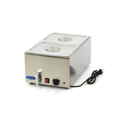 Bain Marie s kohútikom 2 x 1/2 GN Maxima