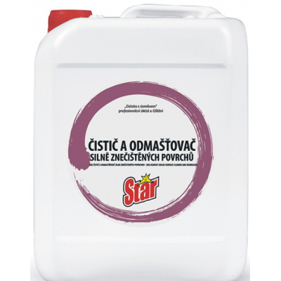 STAR ČISTIČ A ODMASŤOVAČ SILNE ZNEČISTENÝCH POVRCHOV 5 L