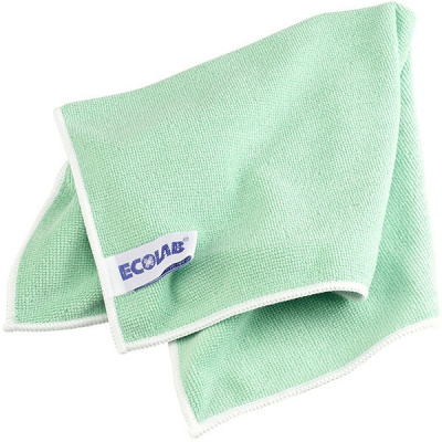 ECOLAB utierky z mikrofázy zelené, balenie 5 KS.