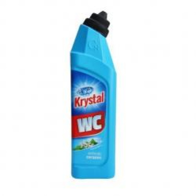 Krystal WC kyslý na keramiku modrý 750ml