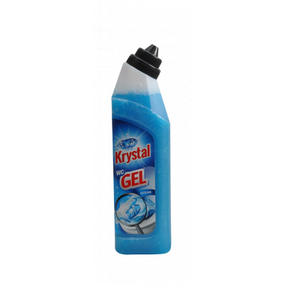 Krystal WC gél modrý 750 ml